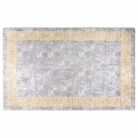 Vidaxx Teppich waschbar, rutschfest, 160 x 230 cm, grau