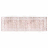 Vidaxl Teppich waschbarer Anti-Rutsch 80x300 cm Beige