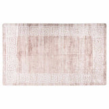 Vidaxl Teppich waschbarer Anti-Rutsch 120x180 cm Beige