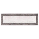 Vidaxl Teppich waschbarer Anti-Rutsch 80x300 cm Licht Beige