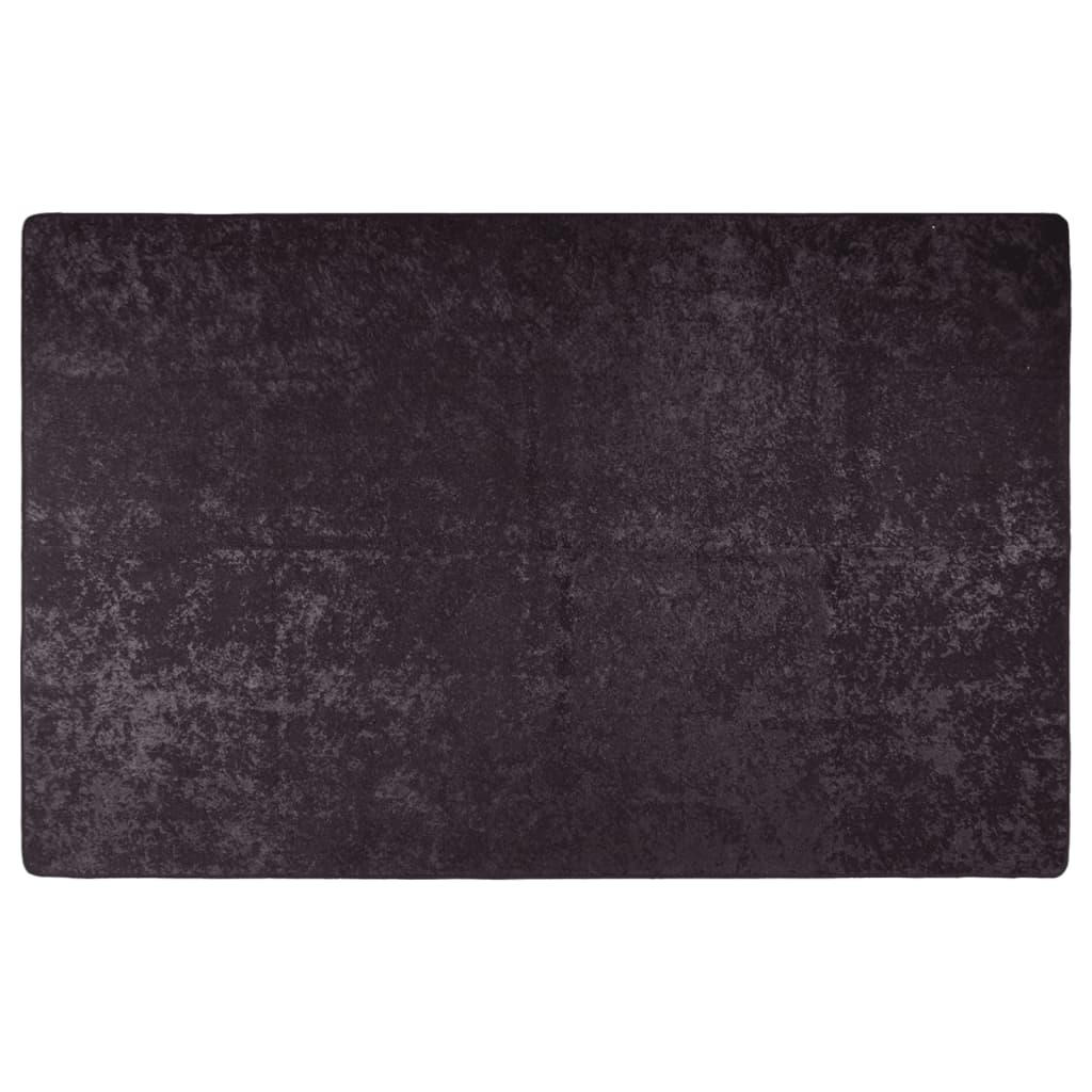 VIDAXL RUG PARBIALUBE ANTI-SLIP 160x230 cm antracit-obarvana