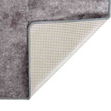 Vidaxl Teppich waschbarer Anti-Rutsch 190x300 cm Grau