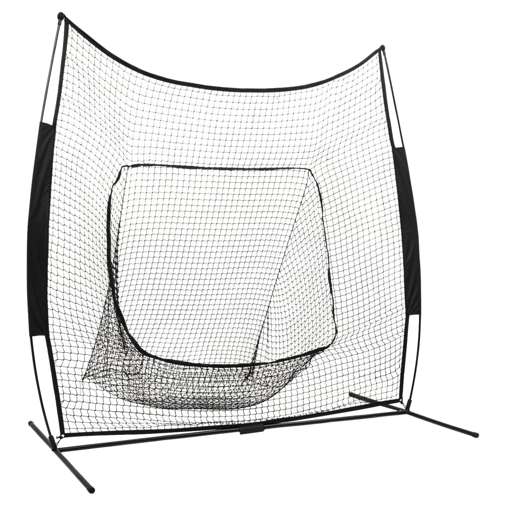 Vidaxl Basebal Softballnet 241x106.5x216 cm metallo