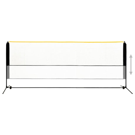 Vidaxl Badmintonnet einstellbar 400x103x94-158 cm Metall