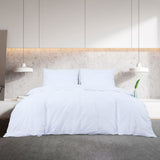 Vidaxl Duvet Overlay Set Leicht 155x220 cm Mikrofaser weiß