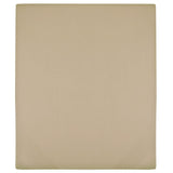 BIDAXL FARTED SHEETS JERSEY 2 PCS 90x200 cm Cotton Taupe