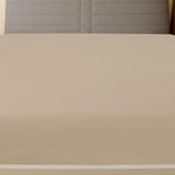 Jersey de hojas de Vidaxl 2 ST 100x200 cm de algodón Taupe