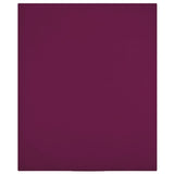 Vidaxl Foglio a monte maglia 160x200 cm di cotone bordeaux rood