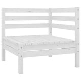 Vidaxl 3-delige loungeset massief grenenhout wit