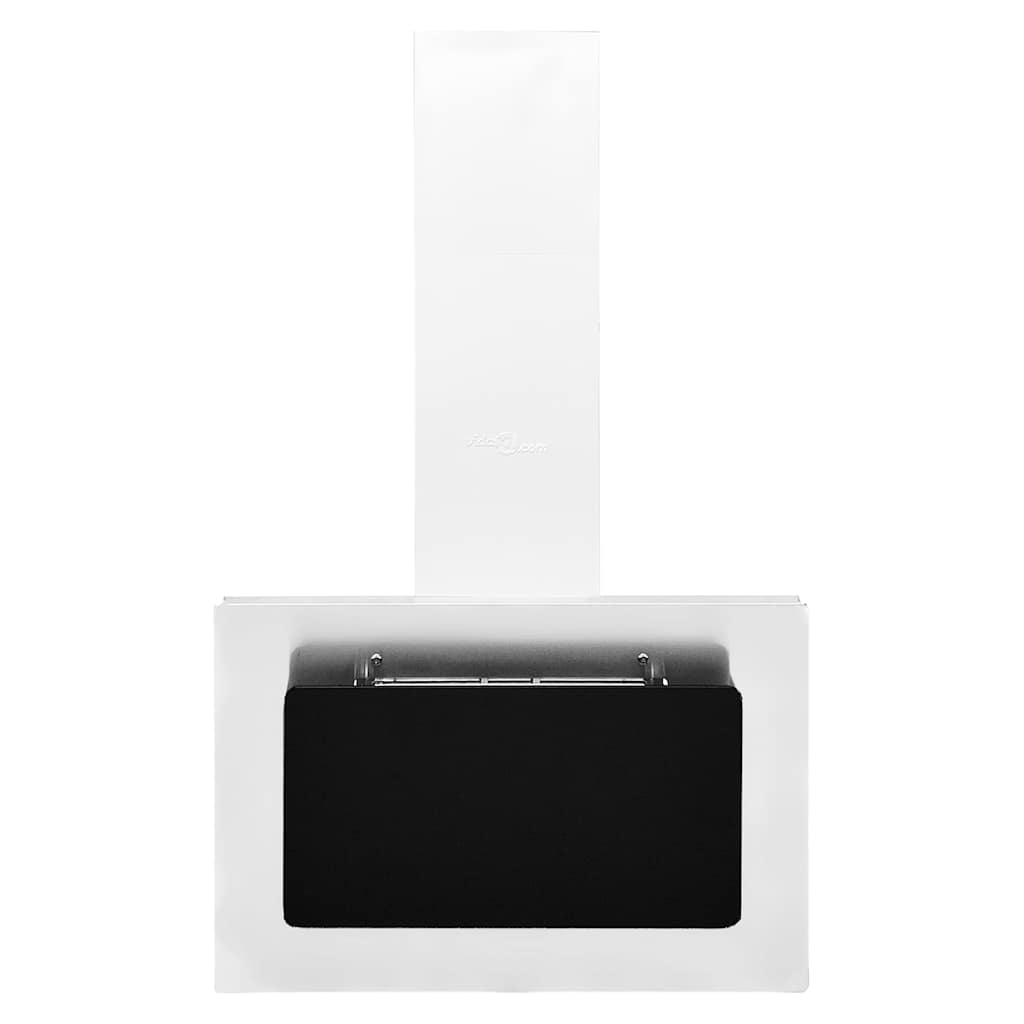 Vidaxl Wandextraktionshaube 60 cm Edelstahl gehärtetes Glas Silber gefärbt