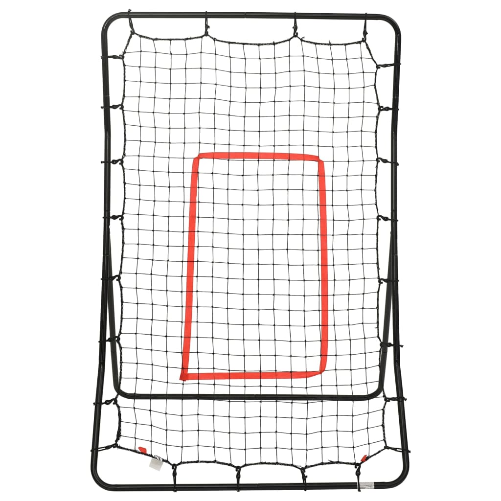 Vidaxl softbal rebounder 88x79x137 cm staal