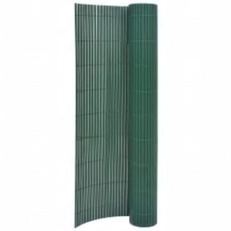Vidaxl Gartenzäune doppelte 110 x 500 cm Grün