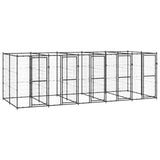 Vidaxl Hond Kennel 12.1 m²stum