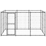 Vidaxl Dog Kennel 7,26 m² stål