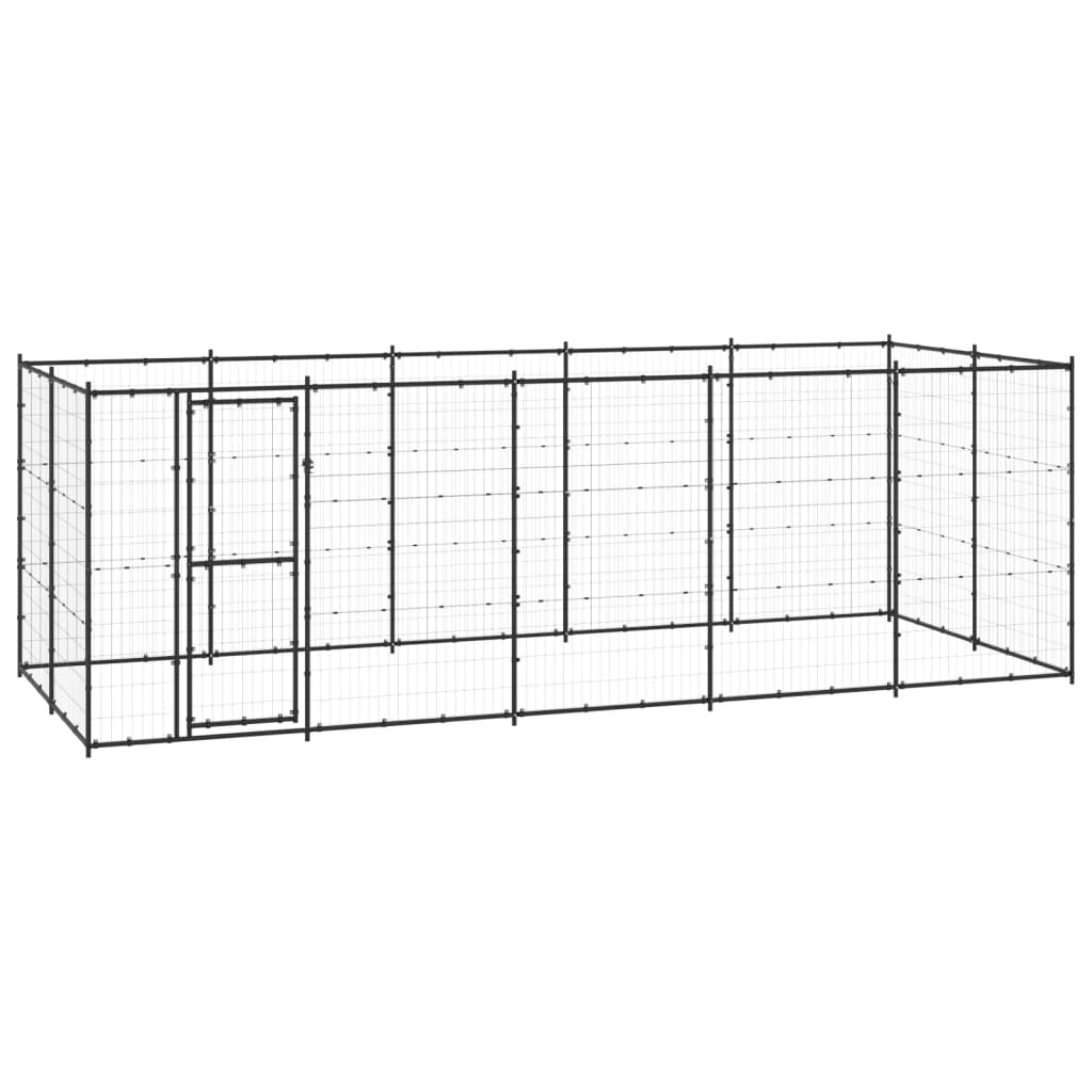 Vidaxl Hond Kennel 12.1 m²stum