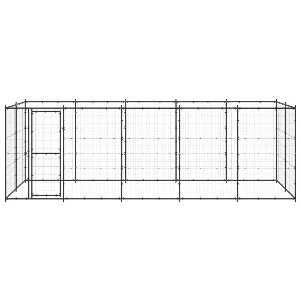 Vidaxl Hond Kennel 12.1 m²stum