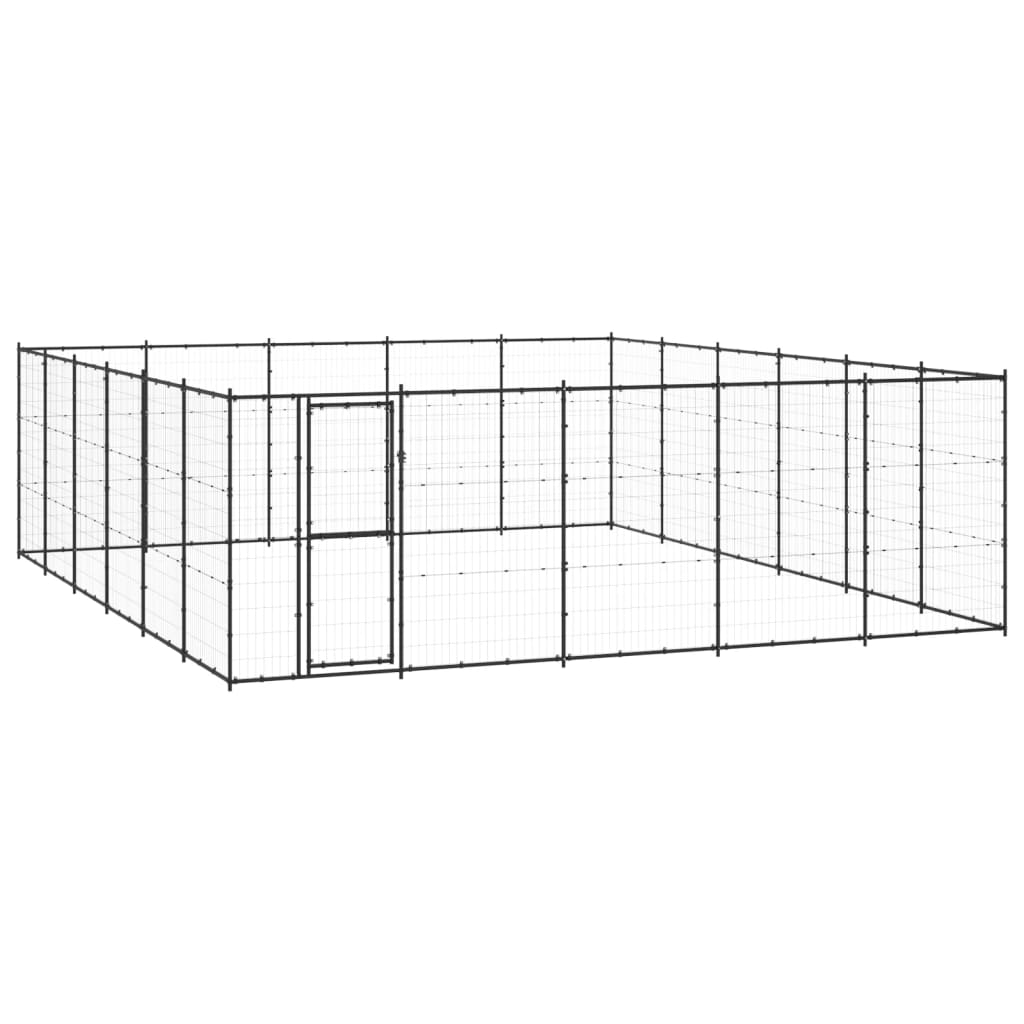 Vidaxl Hond Kennel 36,3 m² Stol