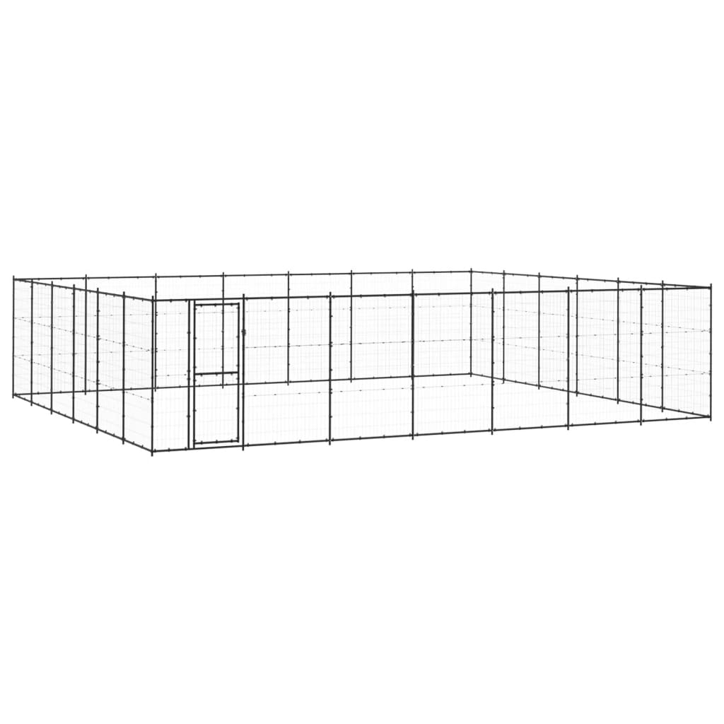 Vidaxl Dog hodera 50,82 m² stal