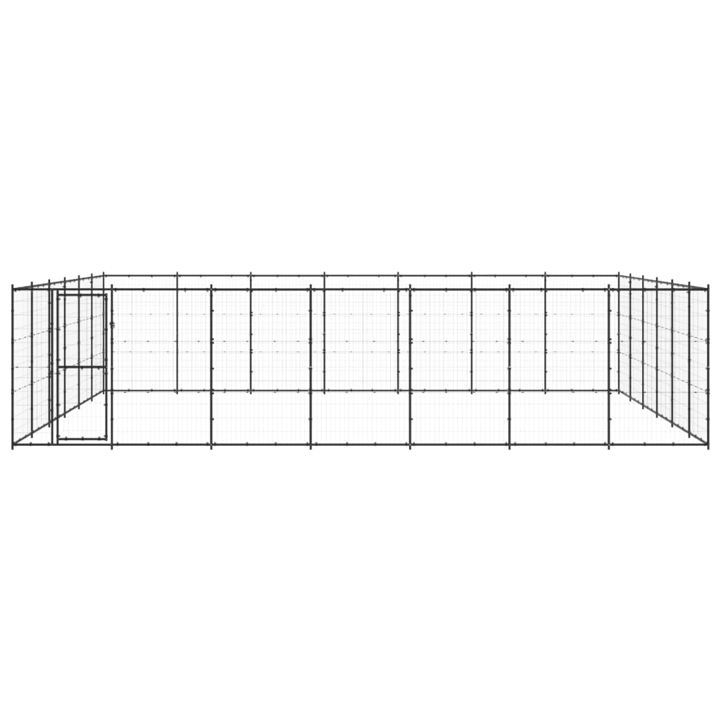 Vidaxl Dog hodera 50,82 m² stal