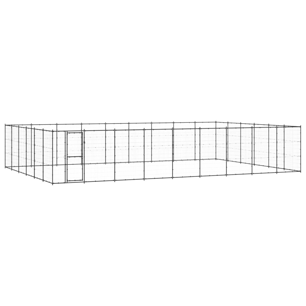 Vidaxl Hond Kennel 65,34 m² Stol