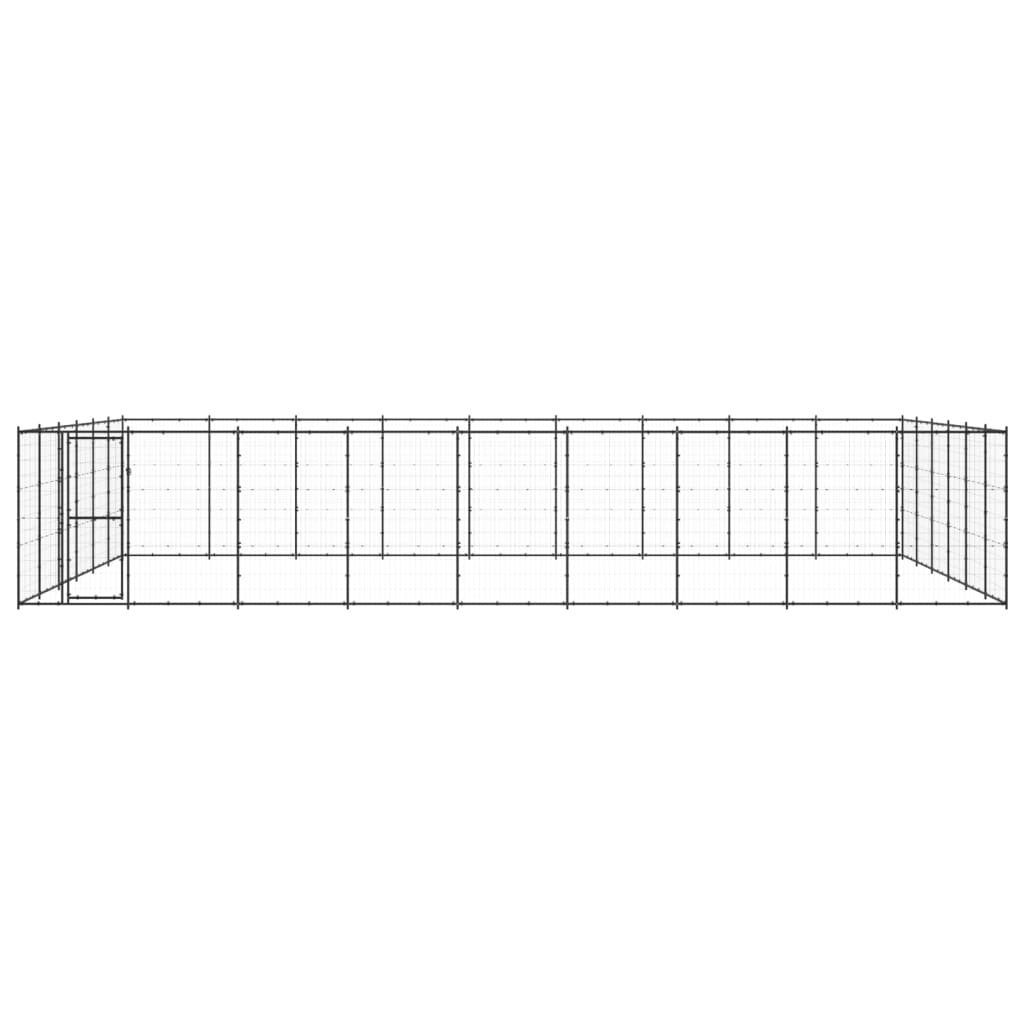 Vidaxl Hond Kennel 65,34 m² Stol