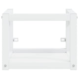 Vidaxl wastafelframe wandgemonteerd 40x38x31 cm ijzer wit