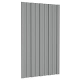 VidaXL roof panels 36 st 80x45 cm galvanized steel gray