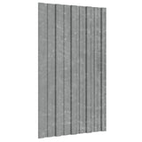 VidaXL roof panels 12 st 80x45 cm galvanized steel silver colored