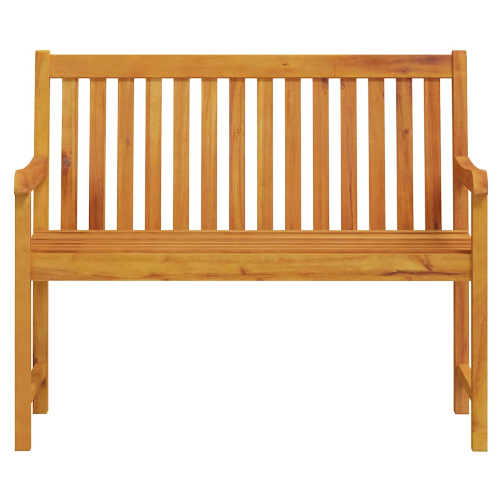 Vidaxl tuinbank 110 cm massief acaciahout