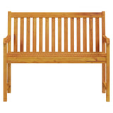 Vidaxl tuinbank 110 cm massief acaciahout