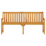 Vidaxl tuinbank 180 cm massief acaciahout