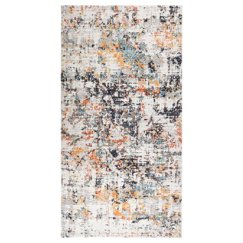 Vidaxl zewnętrzny dywan tkany 80x150 cm multi -colored