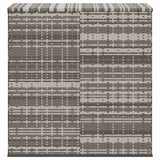 Vidaxl tuinbox 100x49x103,5 cm polyetheen rattan grijs