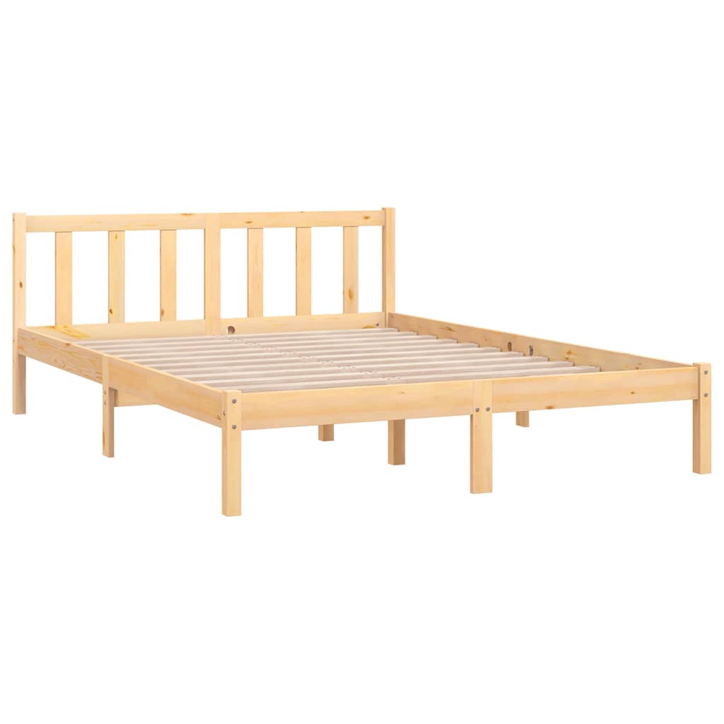 Vidaxl bedframe massief grenenhout 120x200 cm