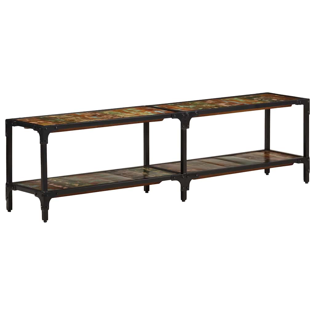 Vidaxl tv-meubel 150x30x41 cm massief gerecycled hout