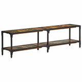 Vidaxl tv-meubel 150x30x41 cm massief gerecycled hout