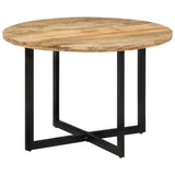 Vidaxl eettafel 110x75 cm massief mangohout