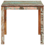 Vidaxl eettafel 82x80x76 cm massief gerecycled hout