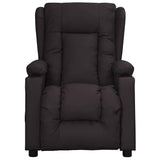 Vidaxl fauteuil verstelbaar kunstleer zwart