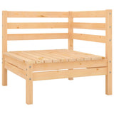 Vidaxl 4-delige loungeset massief grenenhout