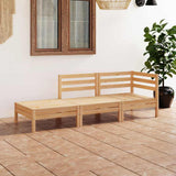 Vidaxl 3-delige loungeset massief grenenhout