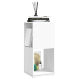 Vidaxl draaikast 34,5x34,5x75,5 cm spaanplaat wit