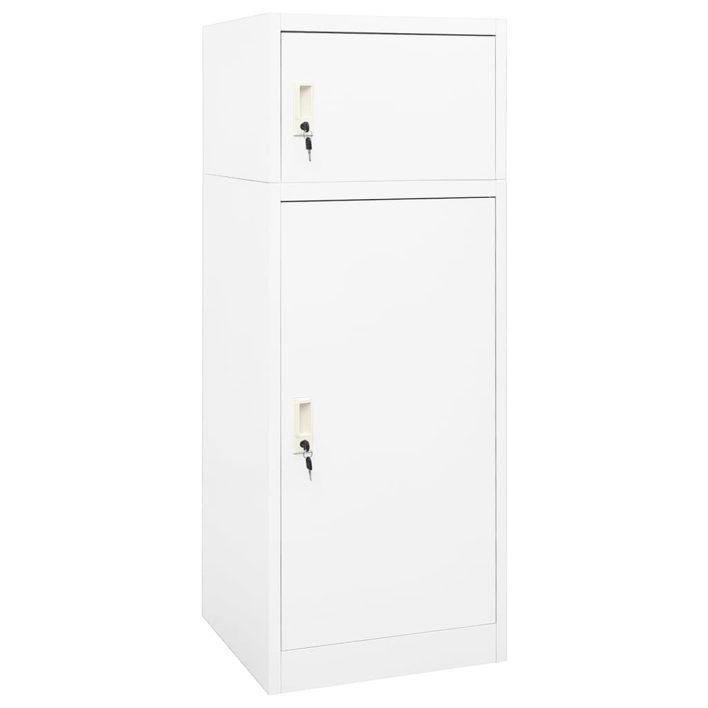 BIDAXL SADDEL CABINET 53x53x140 cm Steel White