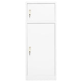 BIDAXL SADDEL CABINET 53x53x140 cm Steel White