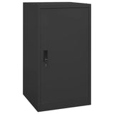 VIDAXL -Sattelschrank 53x53x105 cm Stahl Anthrazit -ausgelöst