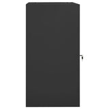 VIDAXL -Sattelschrank 53x53x105 cm Stahl Anthrazit -ausgelöst