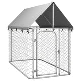 Vidaxl Dog Kennel for Outside with Roof 200x100x150 cm