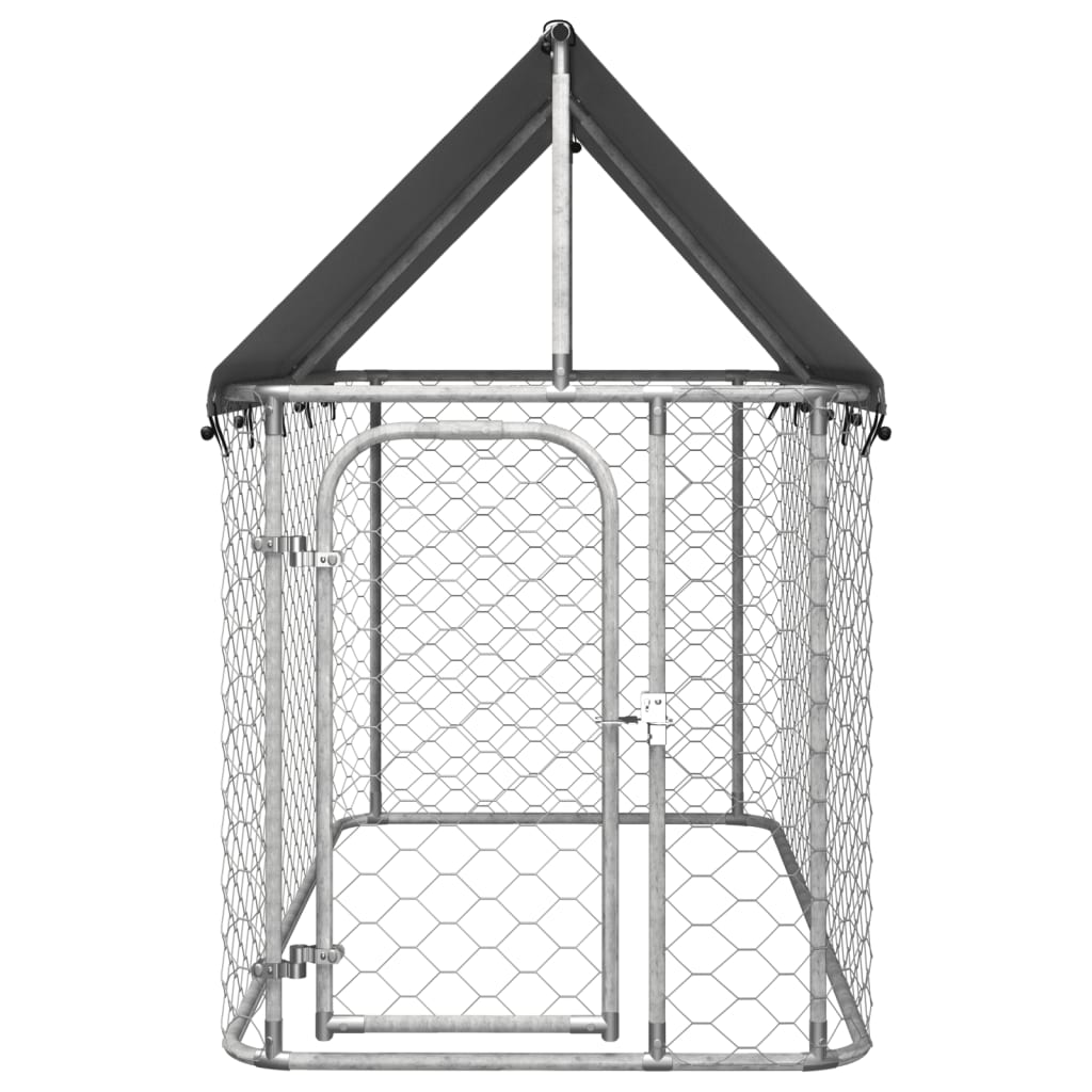 Vidaxl Dog Kennel for Outside with Roof 200x100x150 cm