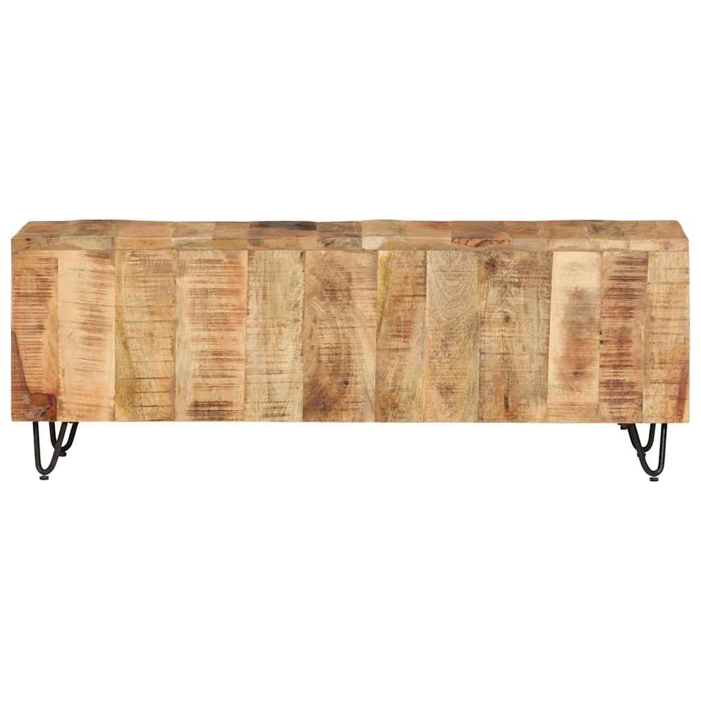 Vidaxl tv-meubel 110x30x40 cm massief mangohout