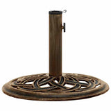 Vidaxl Parasol Fuß 44x44x31 cm Gusseisenbronzefarbe
